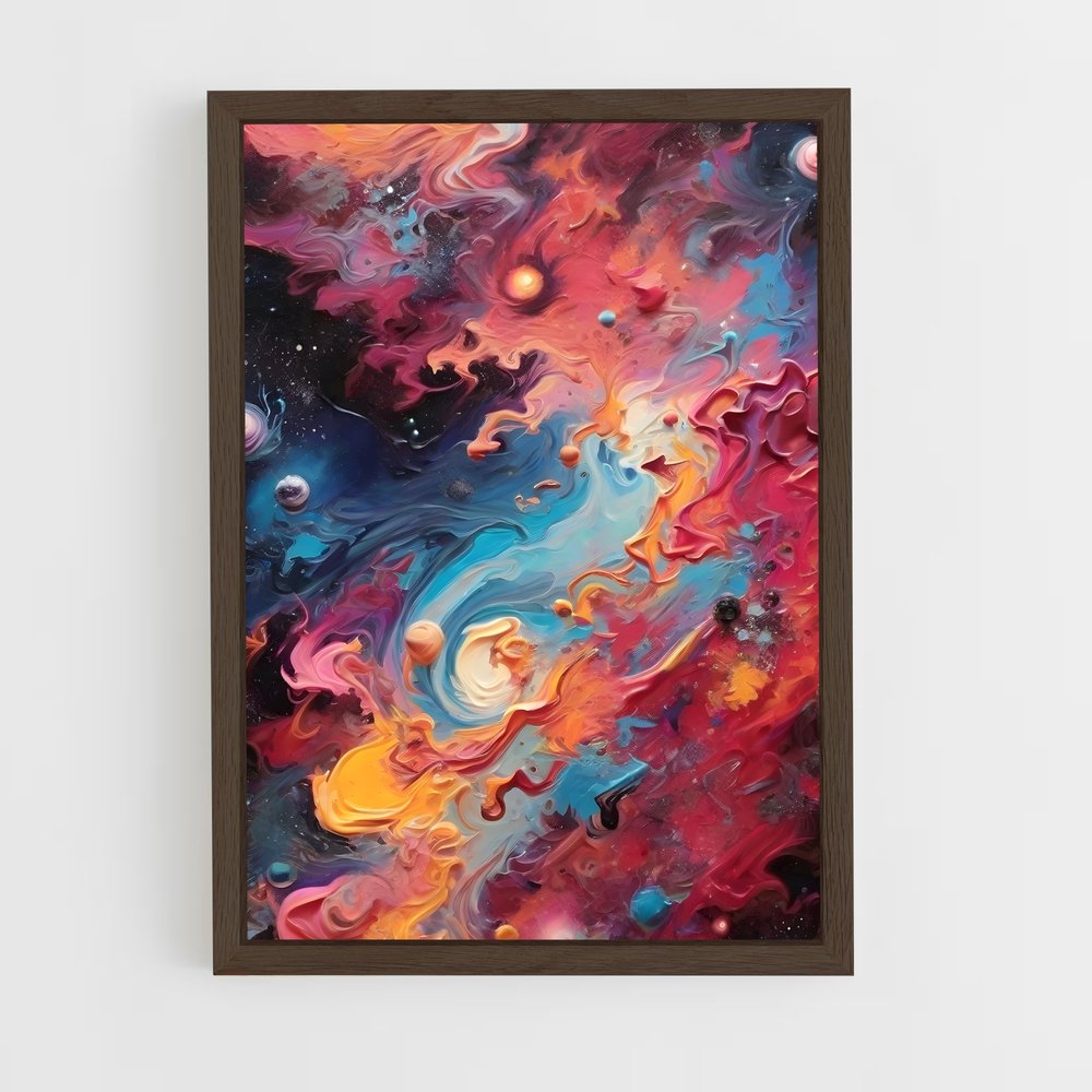 Poster Nebula Fantasia – affiche Art spatial (vue 5)